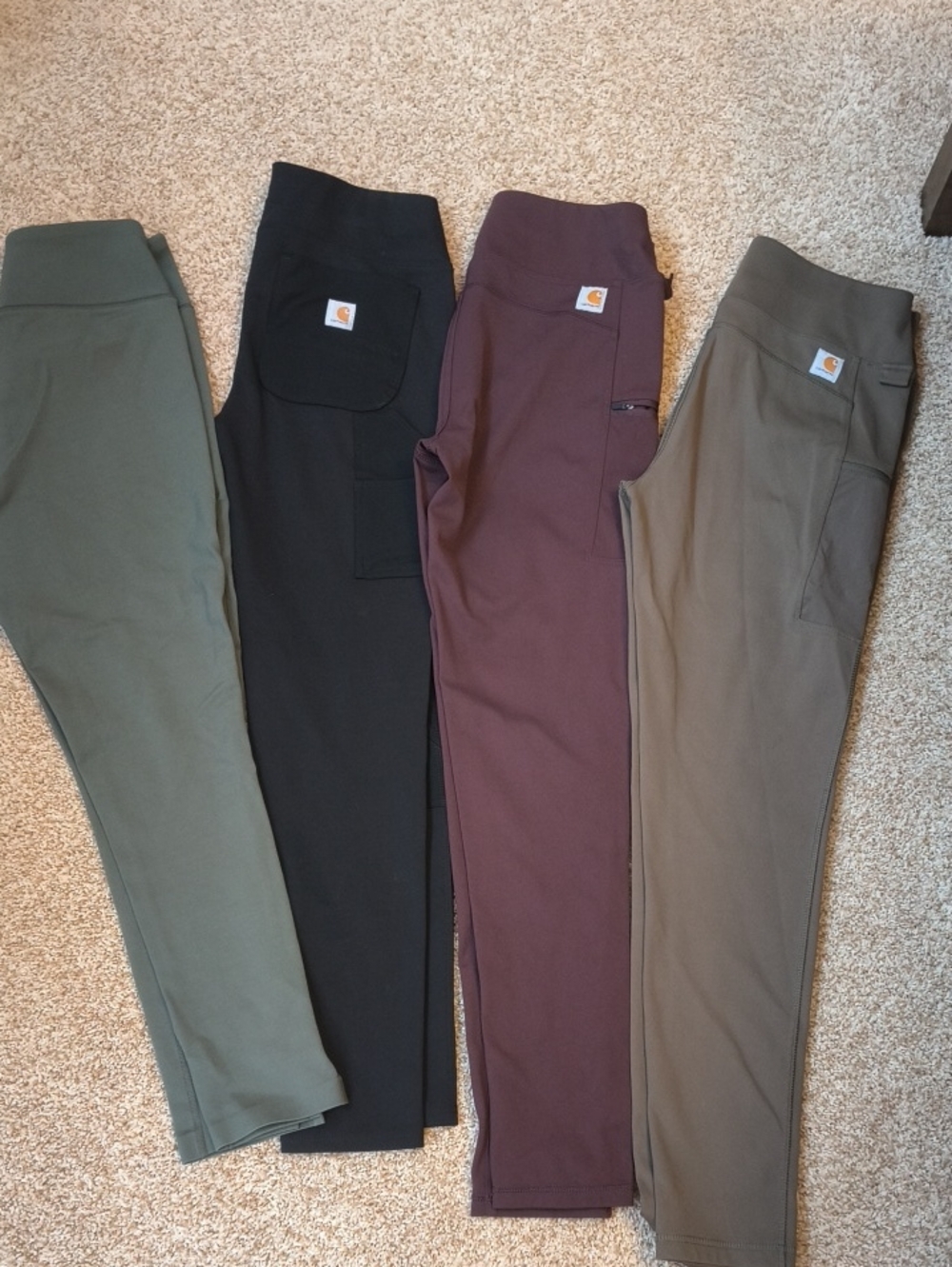 Women's Carhartt Leggings Lot With Bonus Pair Of FLX